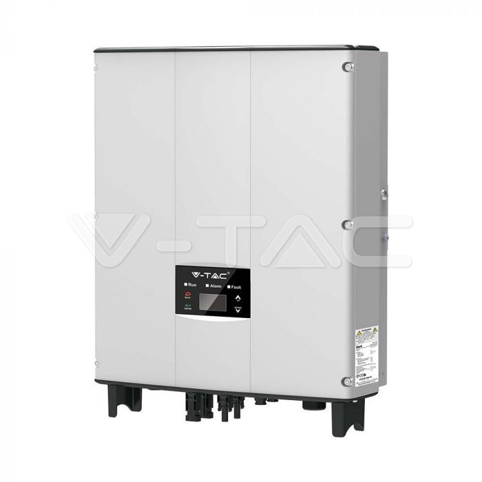V-TAC Inventer Φωτοβολταϊκών Μονοφασικό On-Grid 5KW IP66 με Οθόνη LCD 11370