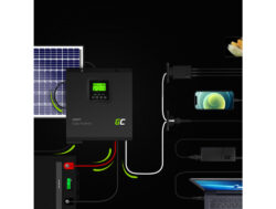 Solar Inverter Off Grid converter With MPPT Solar Charger 12VDC 230VAC 1000VA / 1000W Pure Sine Wave - Image 3