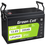 LiFePO4 μπαταρία 12V 200Ah Green Cell για φωτοβολταϊκά και off-grid χρήση