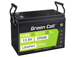 LiFePO4 μπαταρία 12V 200Ah Green Cell για φωτοβολταϊκά και off-grid χρήση
